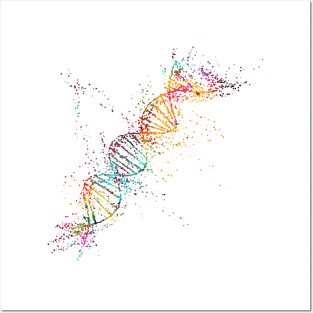 DNA molecule Posters and Art